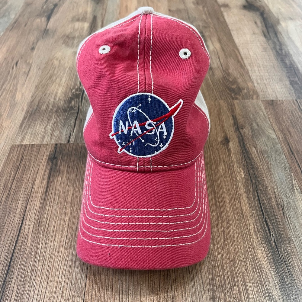 Red NASA Baseball Cap